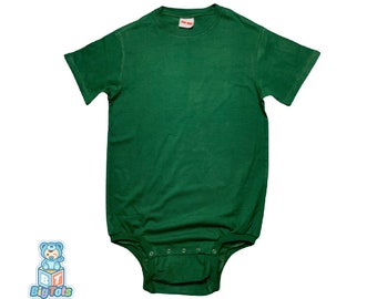 WEAR2WORK small to 5X  Forest Green  bodysuit incontinence abdl adult baby