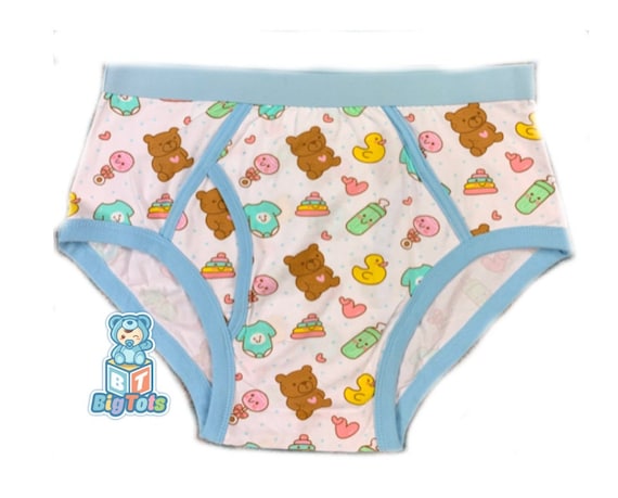 BIG TOTS ABDL Boy Briefs Underwear Baby Things Adult Baby -  Canada