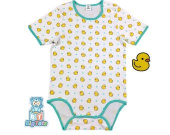 BIG TOTS ABDL   Ducky's  snap shoulder  Bodysuit adult baby age play