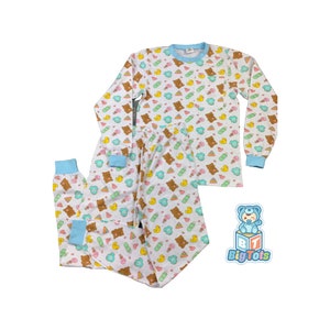 ABDL pj&#39;s Baby Things print Adult Baby