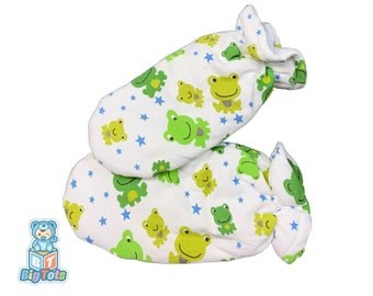 ABDL Froggies 100% Cotton Padded Mittens Adult Baby