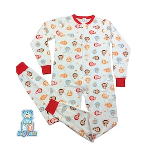 ABDL Sleeper Baby Monkeys zippered Adult Baby