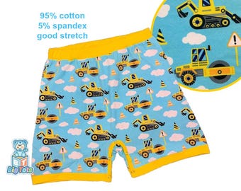 Pantaloncini ABDL Construction Snap per adulti e bambini