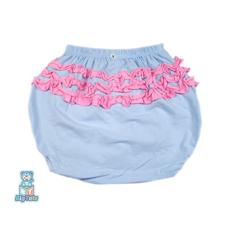 Adult Baby Pink & Blue ruffle bottom baby pants abdl Etsy