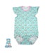 Adult Baby Ruffled Elephants snap crotch Bodysuit ABDL