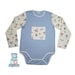 Adult Baby Pocket, snap shoulder Transportation Bodysuit ABDL