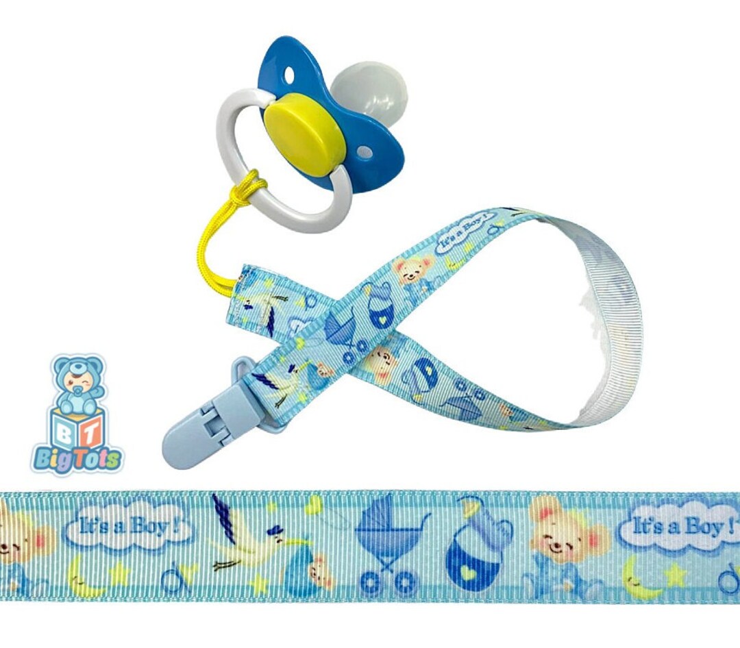 Adult Baby Baby Boy Pacifier Clip ABDL - Etsy