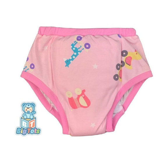 2 Packs Adult Training Pants Waterproof ABDL Diaper Incontinence