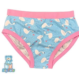 Adult Baby  Girl Briefs baby swans abdl