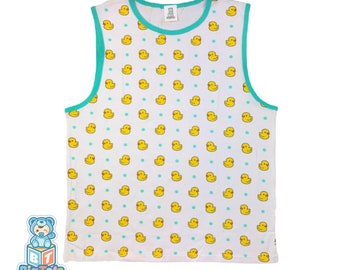 ABDL Ducky's  tank  top shirt adult baby