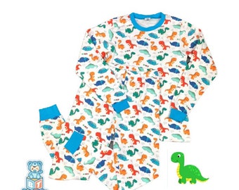 Adult Baby 100% Cotton. Dinosaurs  pj's diaper abdl