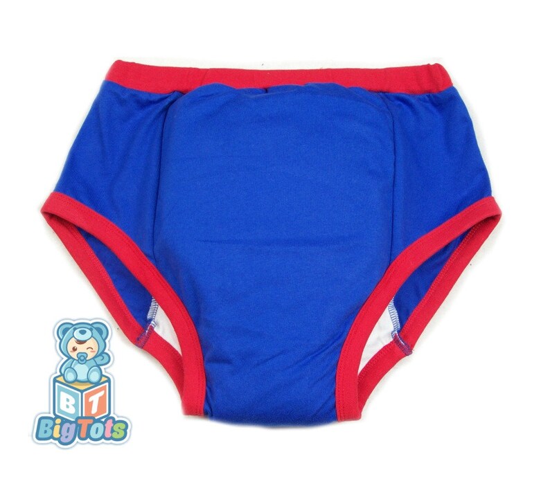 Adult Baby royal blue training pants incontinence ABDL Etsy