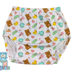 ABDL Baby Things white diaper  pants adult baby ddlg Big Tots