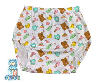 ABDL Baby Things white diaper  pants adult baby ddlg Big Tots