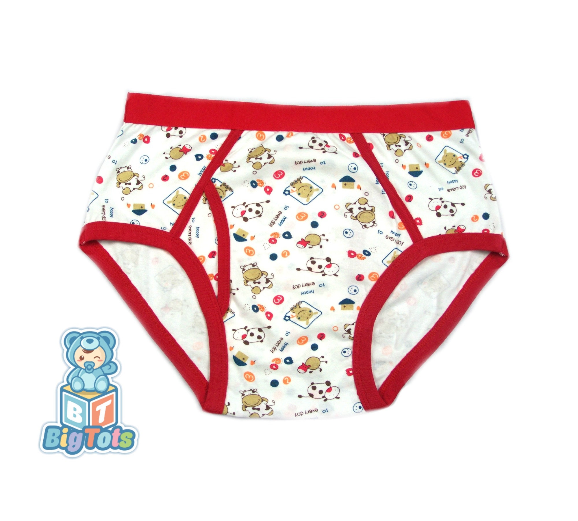 XLと2Xのみ大人用ベビーファームアニマルズビッグボーイブリーフabdl 