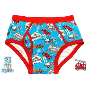 ABDL Work Vehicles Calzoncillos para niños grandes Bebé adulto Bebé adulto