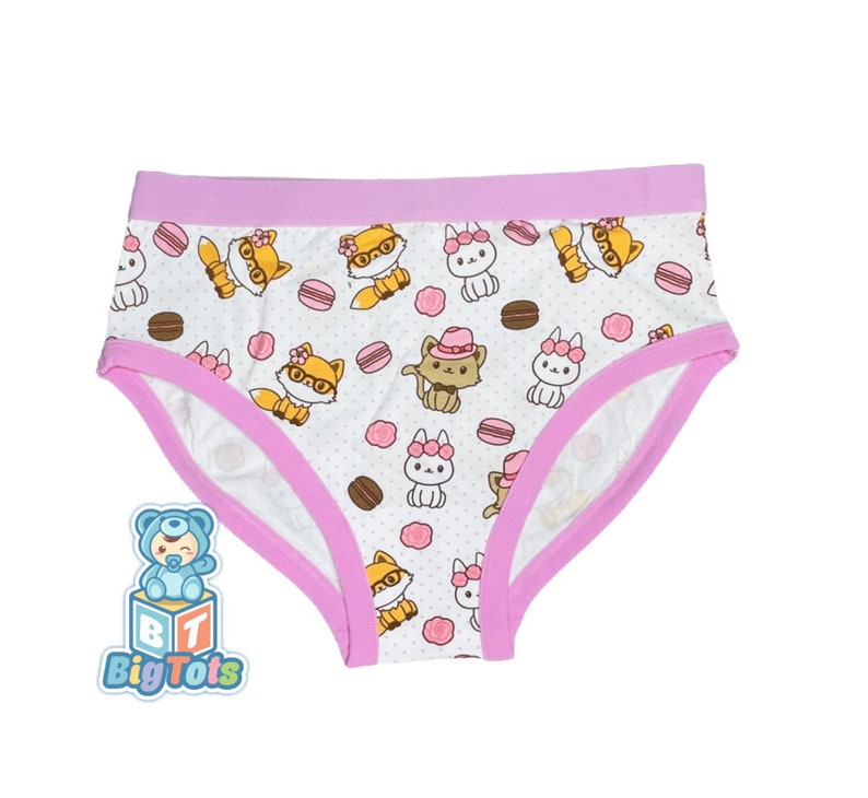 Adult Baby Girl Briefs Fox,Cats,Bunnies abdl 