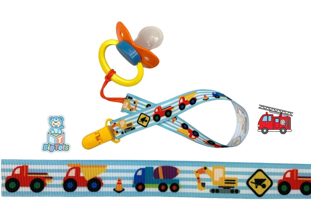Adult Baby Construction Pacifier Clip ABDL - Etsy