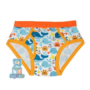 Adult Baby WHALES  Big Boy Briefs  abdl