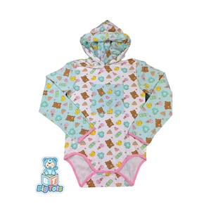 Adult Baby abdl Hoodie Baby Things  Bodysuit adult baby clothing. ddlg
