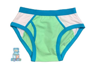 Adult Baby Mint,Teal,White big boy briefs   abdl