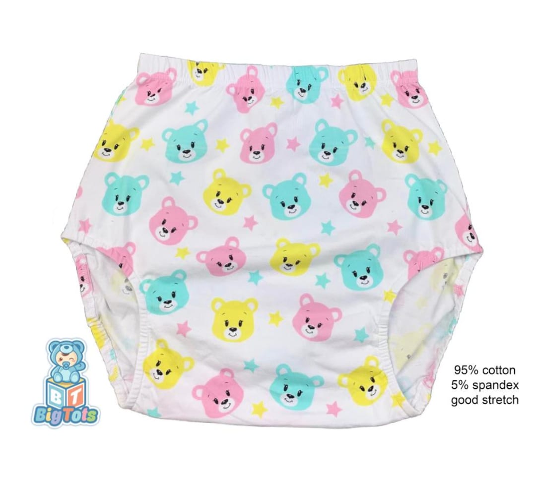 ABDL Pastel Bears couvre-couche Adulte Bébé - Etsy France