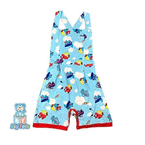 ABDL klein bis 2X Flugzeug Teddy Shorts Erwachsene Baby