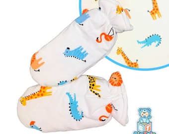 Moufles rembourrées animaux de la jungle adulte bébé abdl