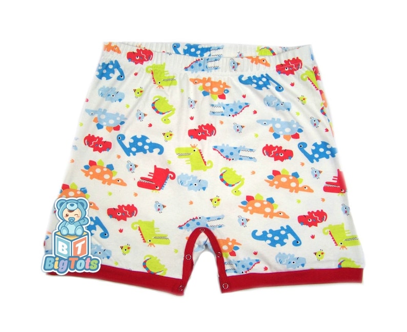 Snap Shorts Dinosaur adult baby abdl 