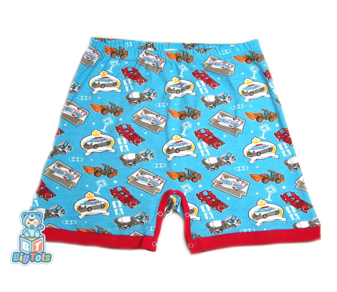 ABDL Work Vehicles Snap Shorts Adult Baby - Etsy