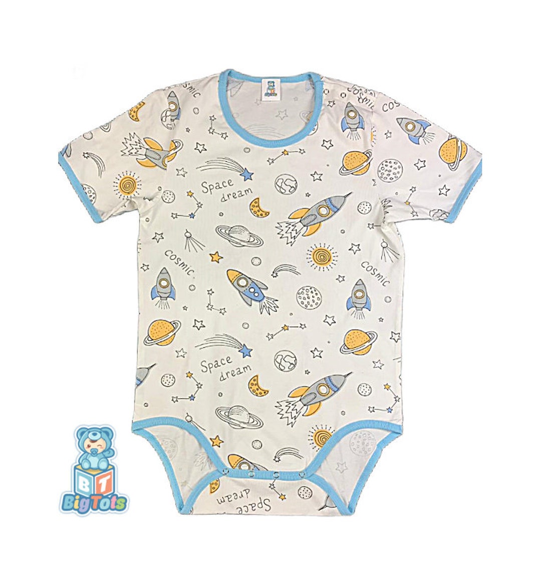 ABDL Space Time Snap Shoulder and Crotch Bodysuit Adult Baby - Etsy