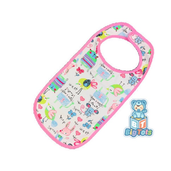 Adult Baby little tweeters bib abdl