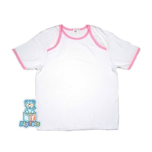 ABDL Small & XL only shorter  baby shirt white w/pink adult baby