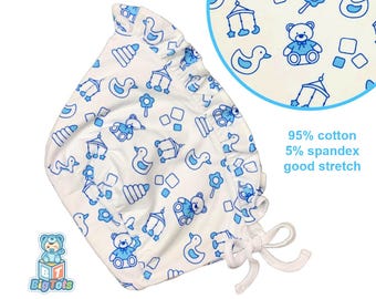 ABDL Blue Baby Toys gorro estampado Adulto Bebé