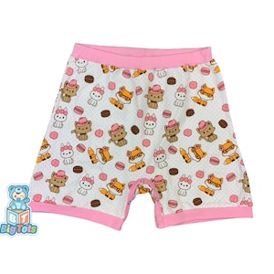 Snap Shorts Fox,bunnies and cats pocket adult baby abdl