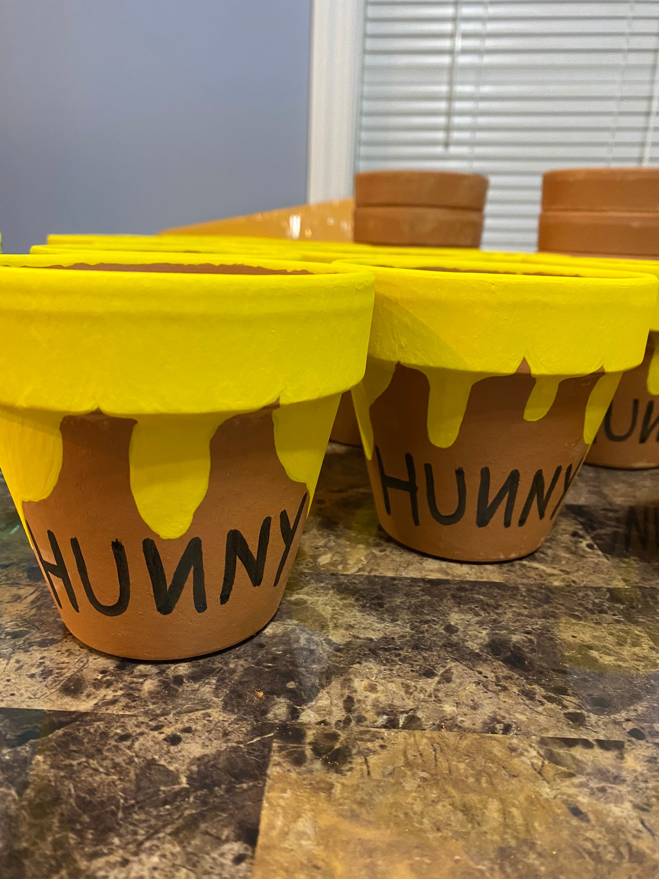 Ceramic Honey/Hunny Pot Winnie the Pooh Theme/Favors