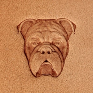 Tools for leather crafts. Stamp #286 - a Dog
