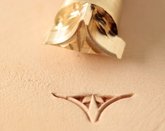 Tools for leather crafts. Stamp #381 half