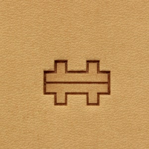 Tools for leather crafts. Stamp #217S