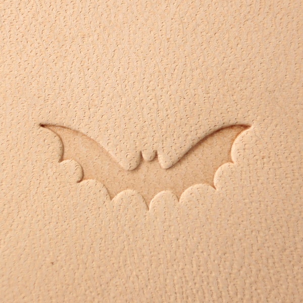 Tools for leather crafts. Stamp #388 - a bat