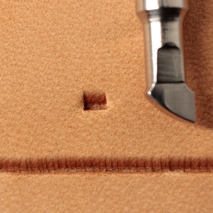 Tools for leather crafts. #Beveler Stamp 4 Stainless steel