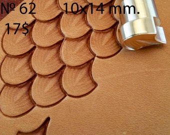 Werkzeuge für Lederhandwerk. Stempel #62 - Drachenwaage