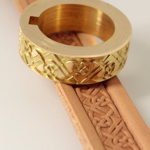 Leather Stamp Roller Etsy