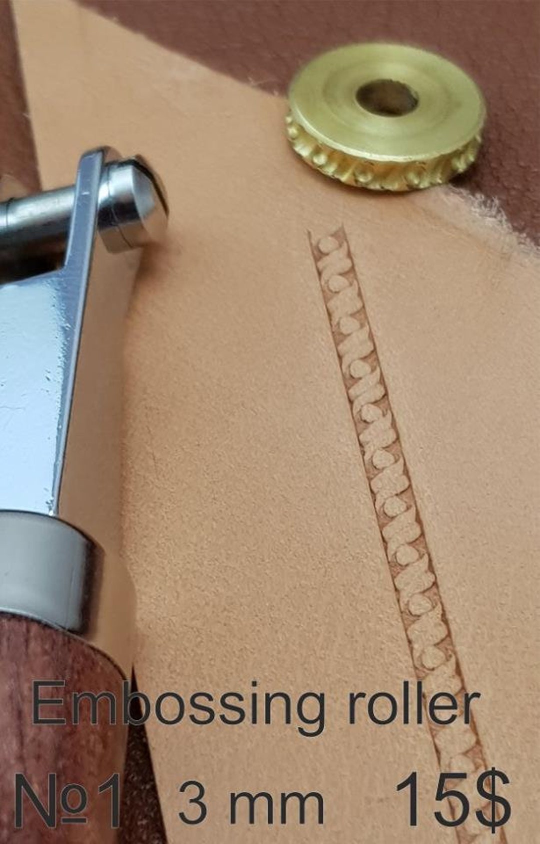 Tools for Leather Crafts. embossing Roller1 Etsy