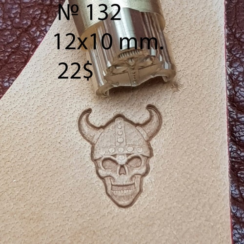 Tools for Leather Crafts. Stamp 414 Skull With Wings Etsy