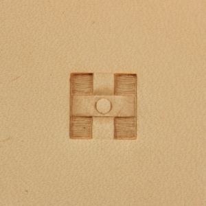 Tools for leather crafts. Stamp #184  (10x10 mm)