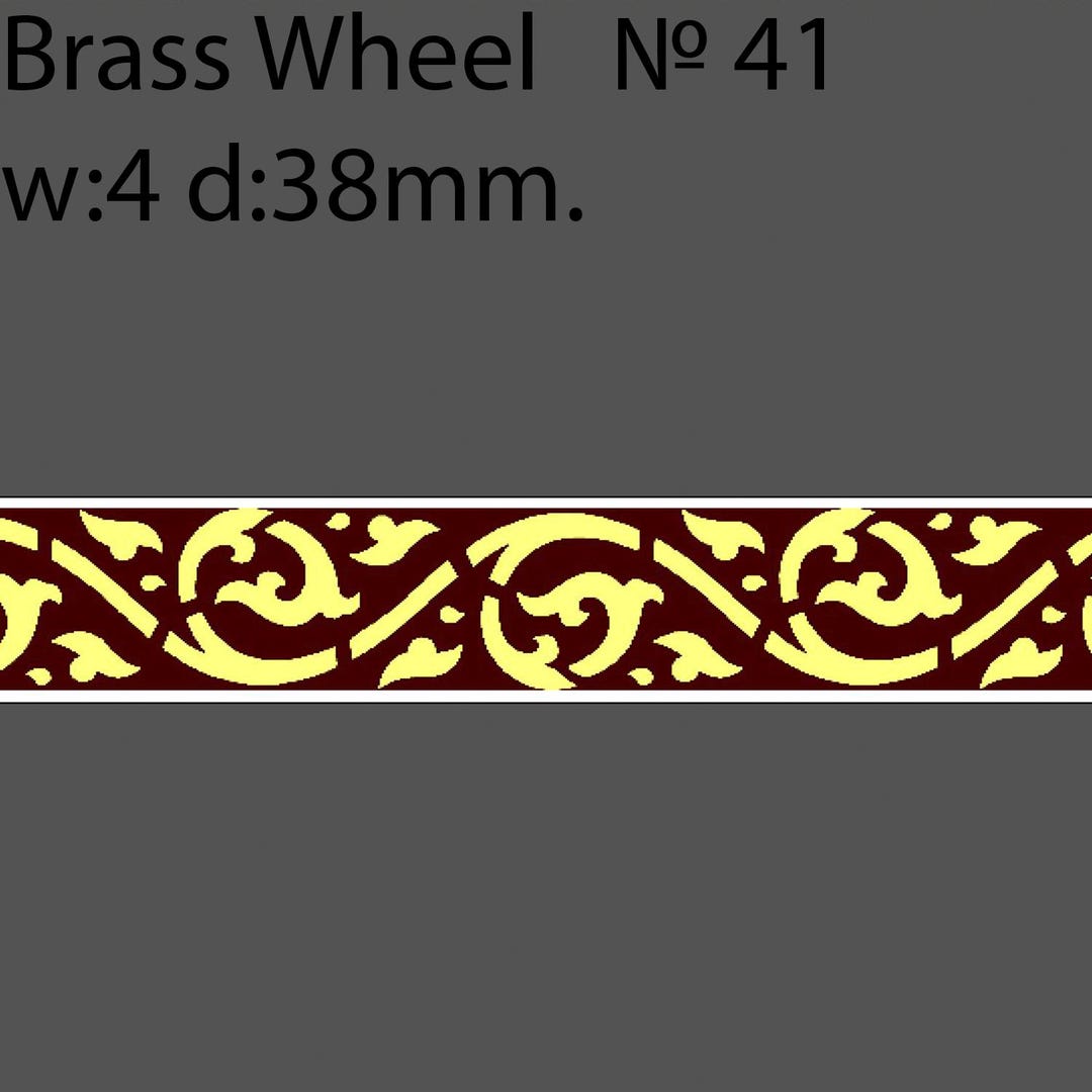 Book Binding Brass Wheel #BW41 - Etsy