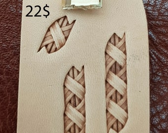 Tools for leather crafts. Stamp #148