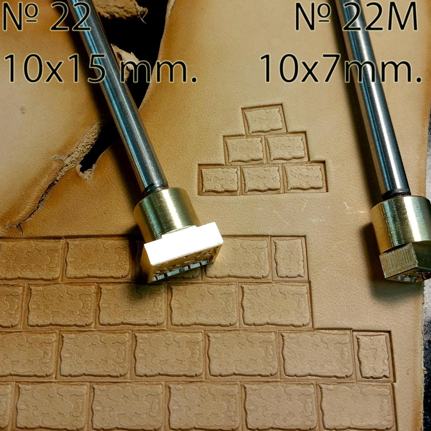 Tools for leather crafts. Stamp #22