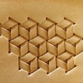 Tools for leather crafts. Stamp #521m product logo